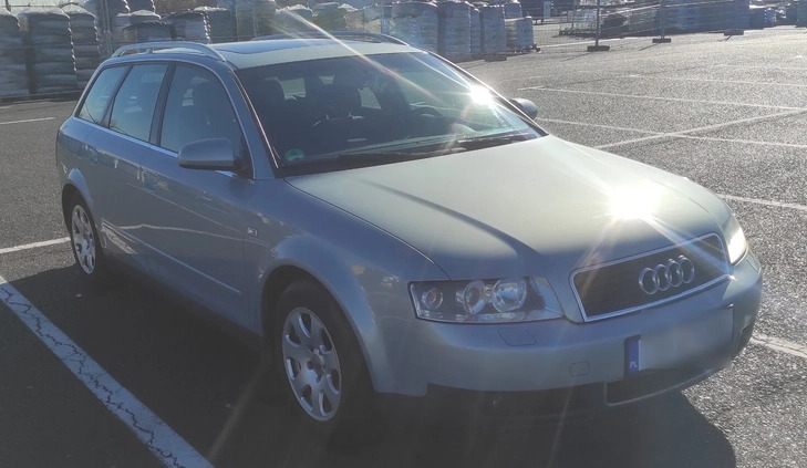 Audi A4 cena 13499 przebieg: 294583, rok produkcji 2002 z Lubień Kujawski małe 742